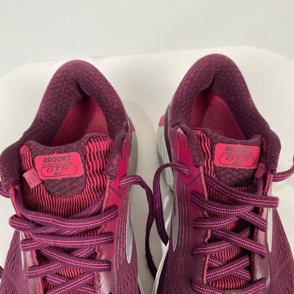 Brooks Adrenaline GTS 18 Womens Size 9 Shoes color Purple Sneaker.Comfort - Picture 6 of 11